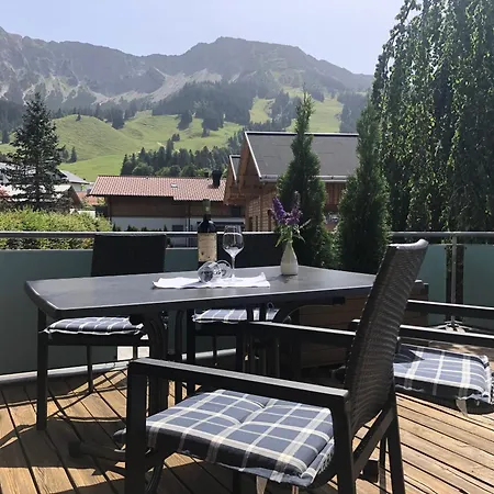 Ferienwohnung Haus Alpenblick Oberjoch Exterior foto